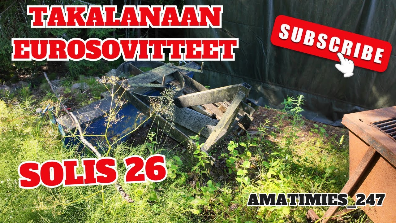 Eurosovitteet vanhaan takalanaan
