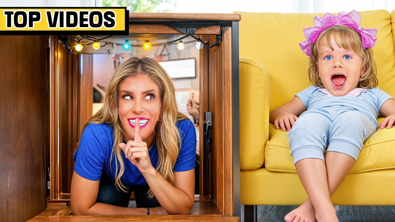 I Hid In a SECRET ROOM To Escape My Family! | Rebecca Zamolo