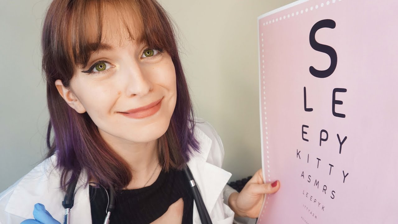 ASMR Clinica Del Sueño Con Examen De Vista | ASMR En Español | Roleplay Doctora