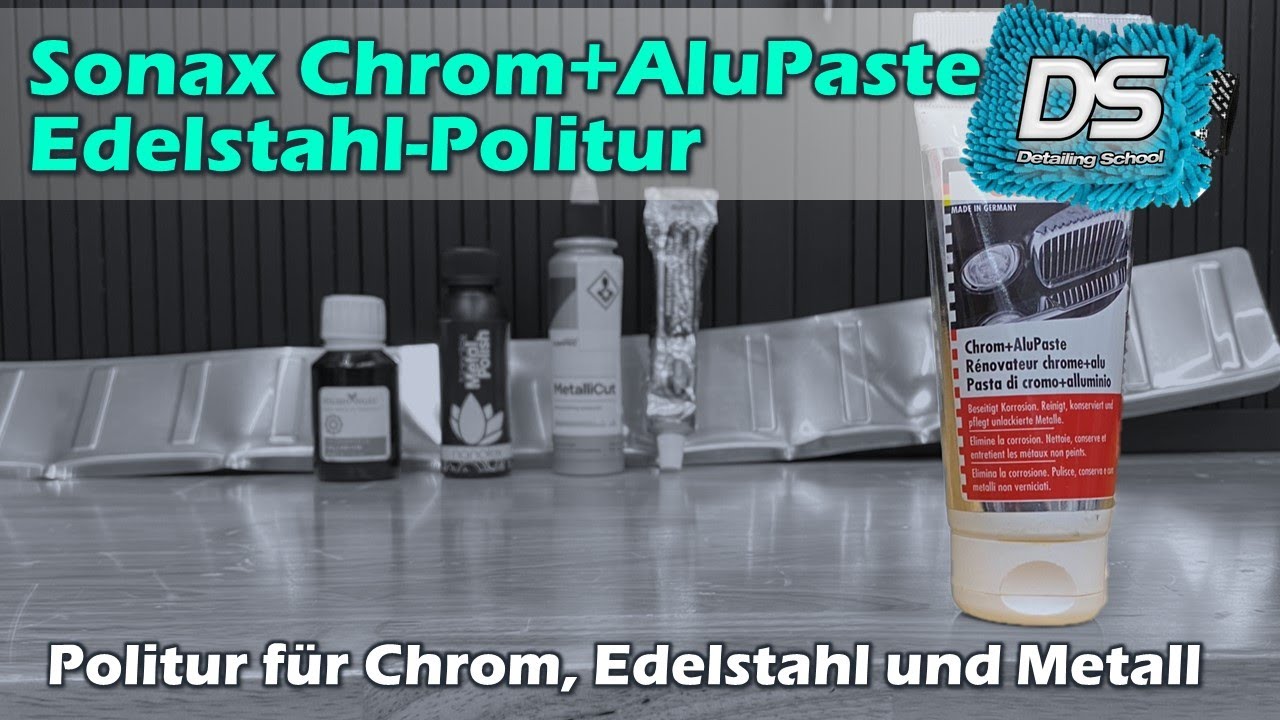 Sonax Alu-/Chrom-Paste - XXL Chrom- / Alu- / Metall- / Edelstahl-Polituren Vergleich