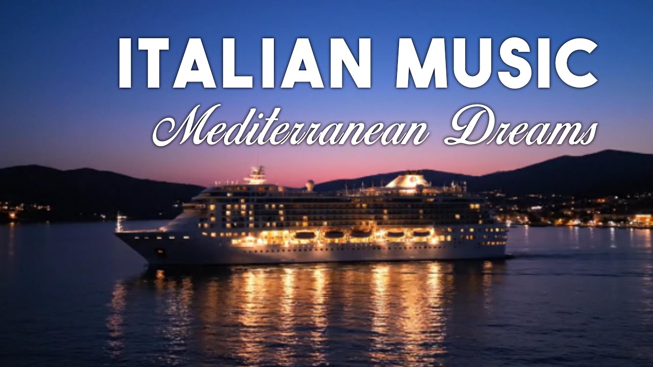 🎶 Italian Vibes & Mediterranean Music 🎶 2+ Hours Serene Italian Sunset by the Sea & Lake Como 4K