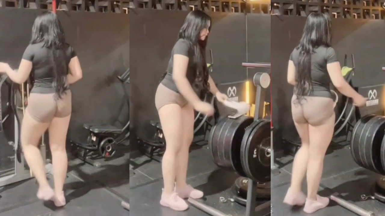 Try On Legging Pendek Olah Raga Gym Cantik 