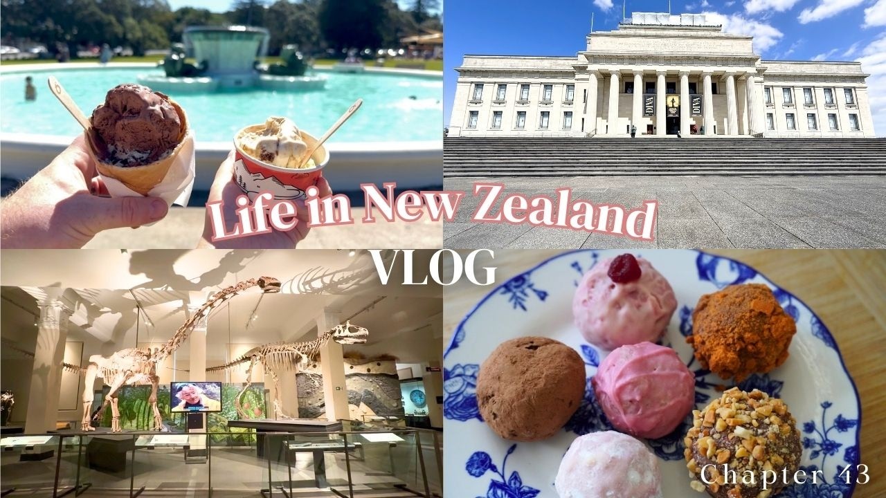Vog 🍨 | Auckland museum, Bbq night, Making chocolate truffles, Lunch in Mission bay | New Zealand 