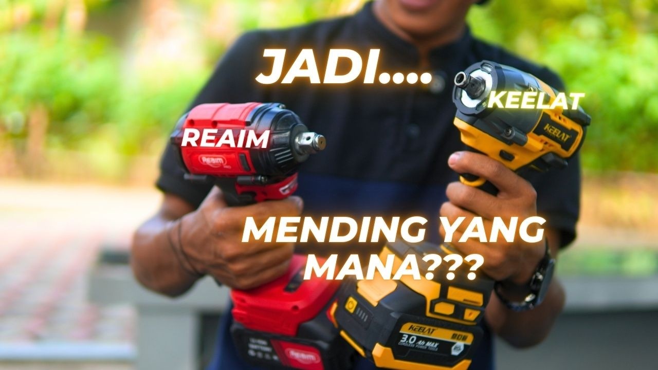 MAU APA LAGI⁉️Impact Wrench Reaim 480Nm VS Keelat 500Nm
