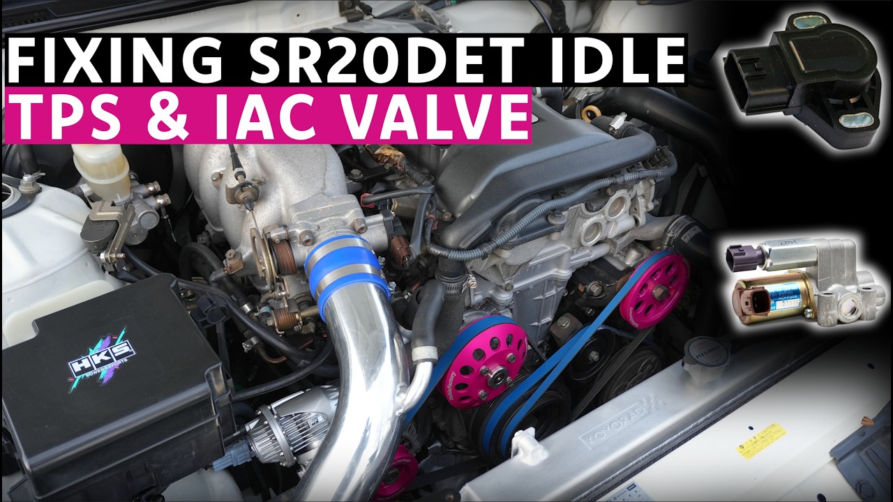 TPS & IAC valve Adjustment on the SR20DET