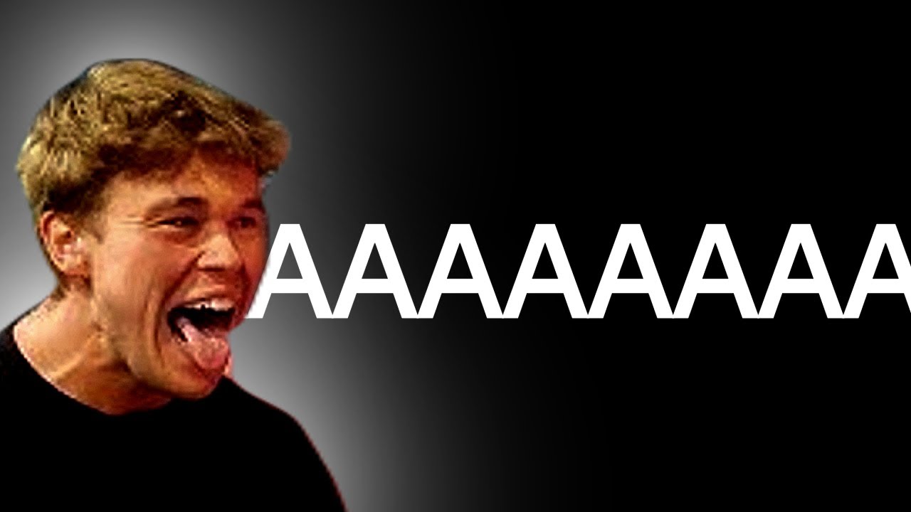 Fred Beyer Scream For 1 Minute & 55 Seconds Straight