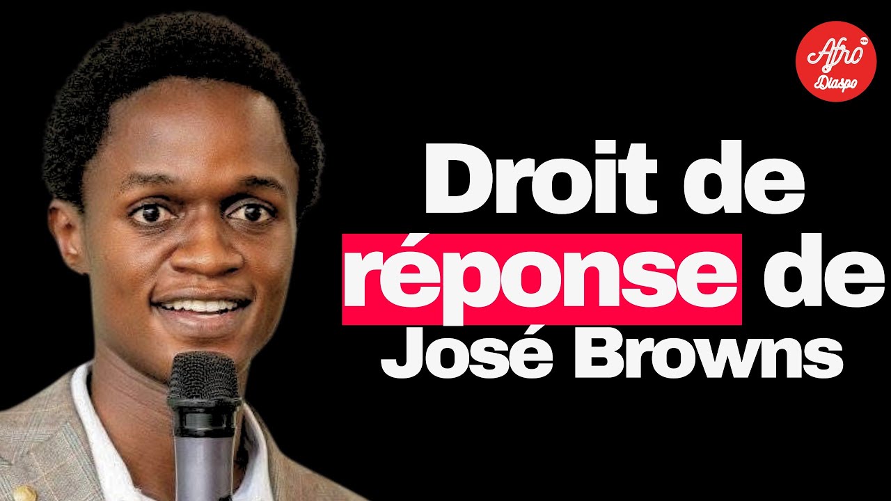 Droit de réponse de José Browns Emongo à Ben Tshikangu |Afrodiaspo Expromez-vous |