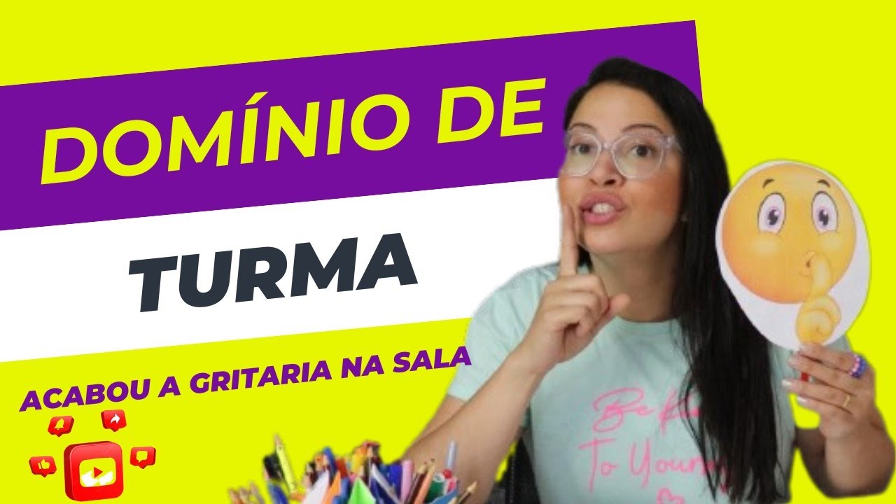RECURSOS PARA DOMÍNIO DE TURMA Trabalhando o silêncio em sala de aula acabou a gritaria