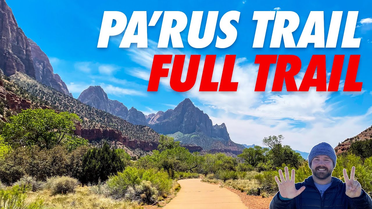 Pa'rus Trail | Full Hike | Zion National Park | Must See Connector Trail!