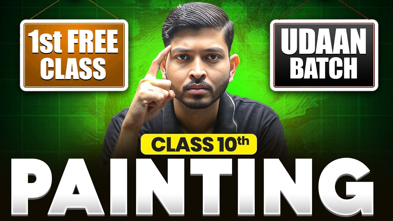 Nios Class 10th Painting Day 1 | History and Appreciation of Art (3000 BC to 600 AD) | Udaan Batch