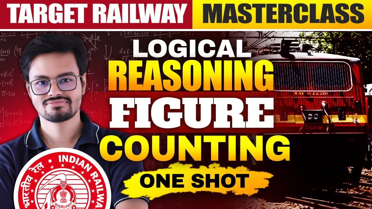 RRB NTPC Group D Reasoning Class 2026! FIGURE COUNTING ONE SHOT! Reasoning Masterclass By Arnab Sir