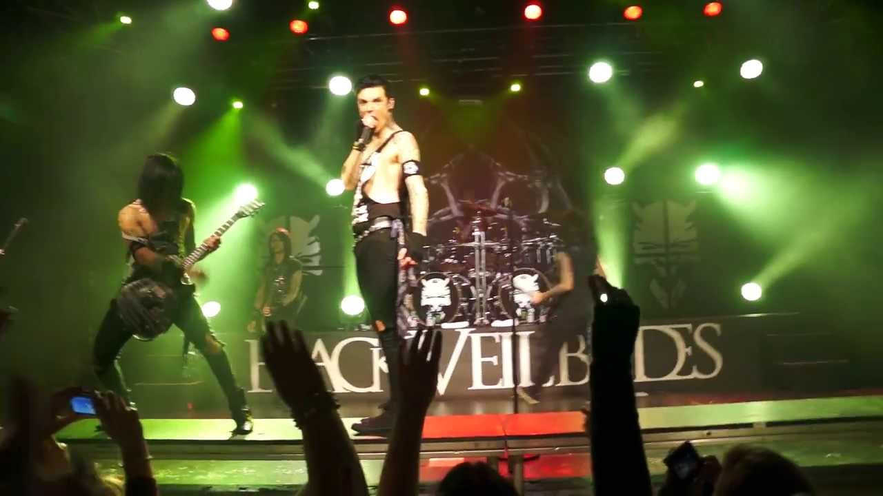 Black Veil Brides - All your hate @ Live in Vienna, 4.12.13