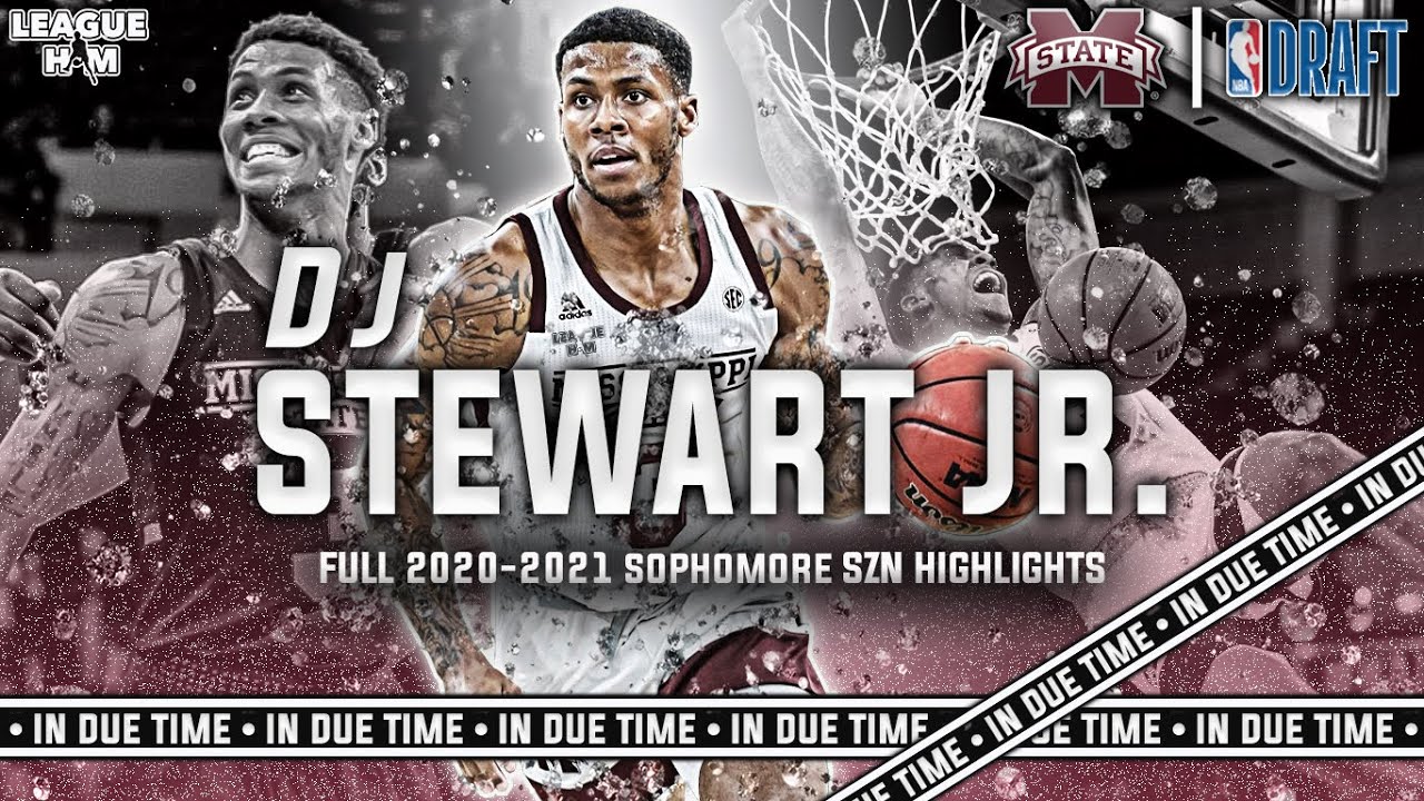 DJ Stewart Jr. Full 2020-21 SZN Highlights | All-SEC 6'6 Lefty G | Mississippi St | NBA Draft 2021