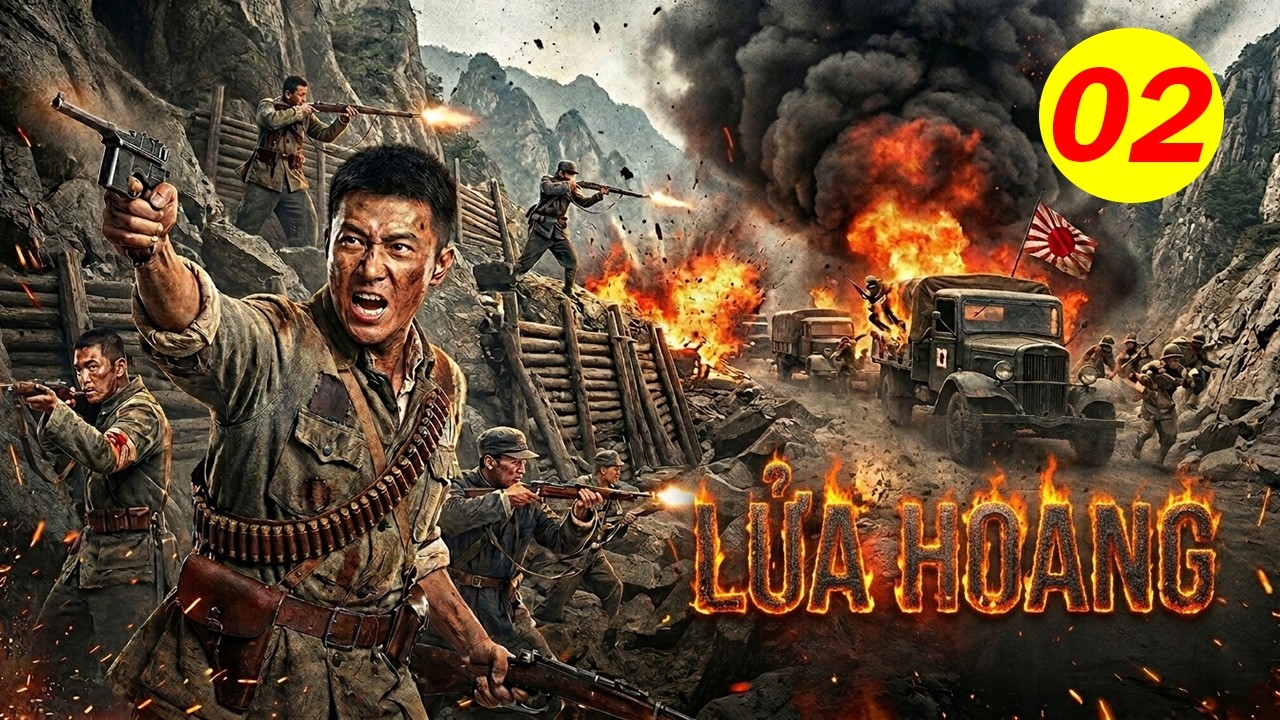 LỬA HOANG - TẬP 2 │ Phim Kh&aacute;ng Nhật Hay Nhất Mọi Thời Đại