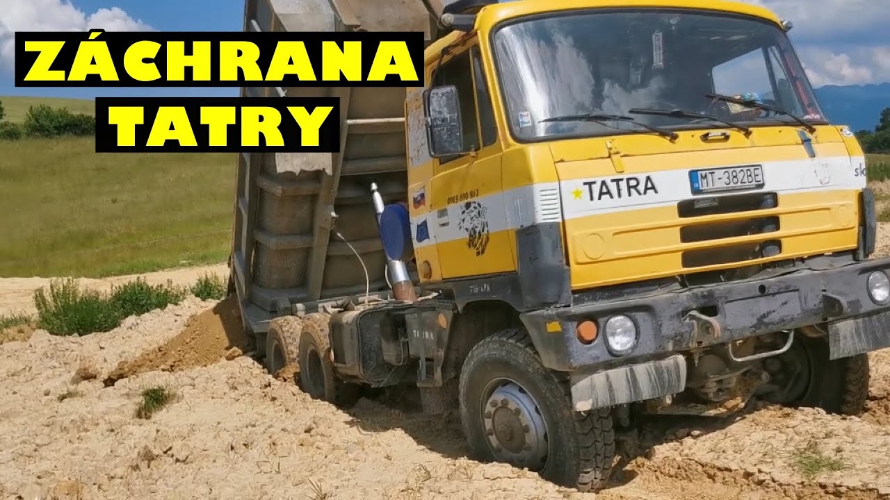 Jak vyprostit TATRU?! TATRA 148 / TATRA 815 / TATRA PHOENIX!