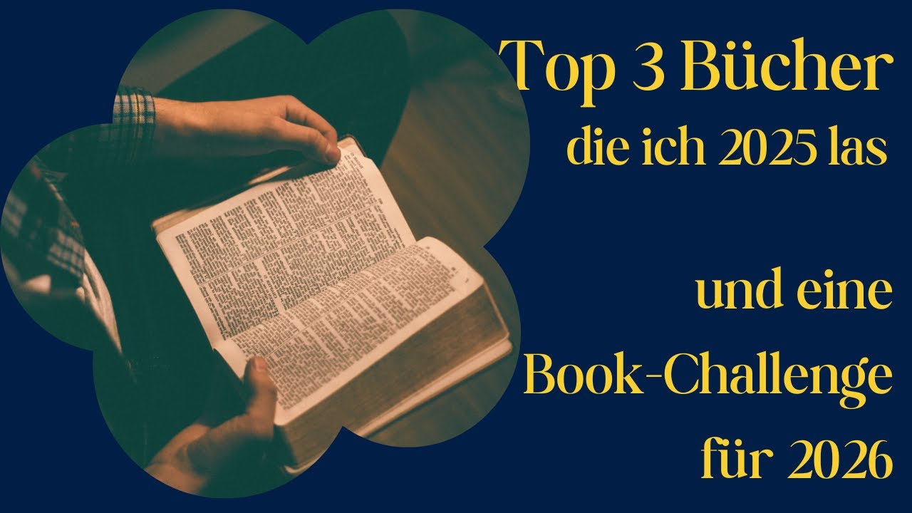 Mein (nicht so ergiebiges) Lesejahr 2025 - und eine Bücher-Challenge für 2026