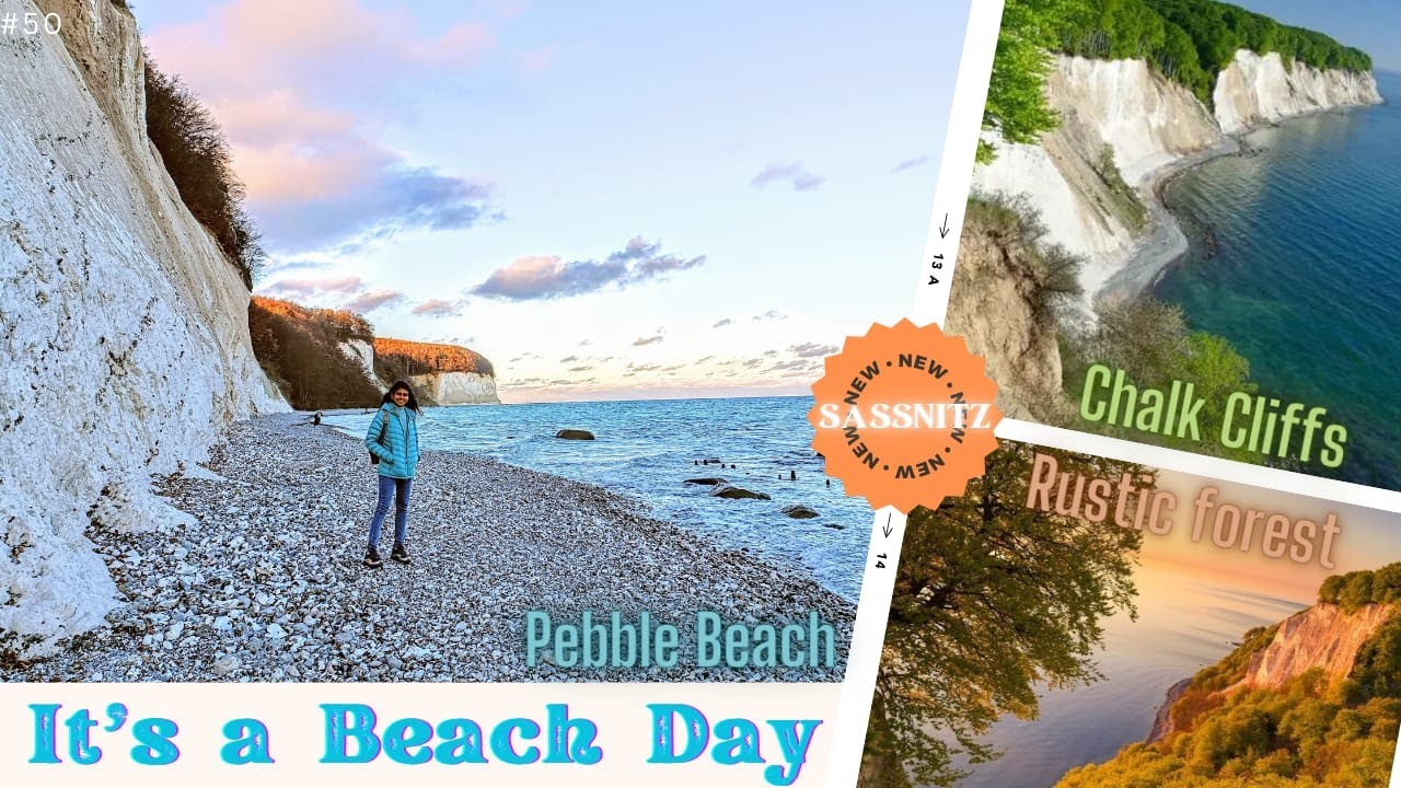 It's a Beachy Day || Pebble Beach in Sassnitz #beach #north #germany