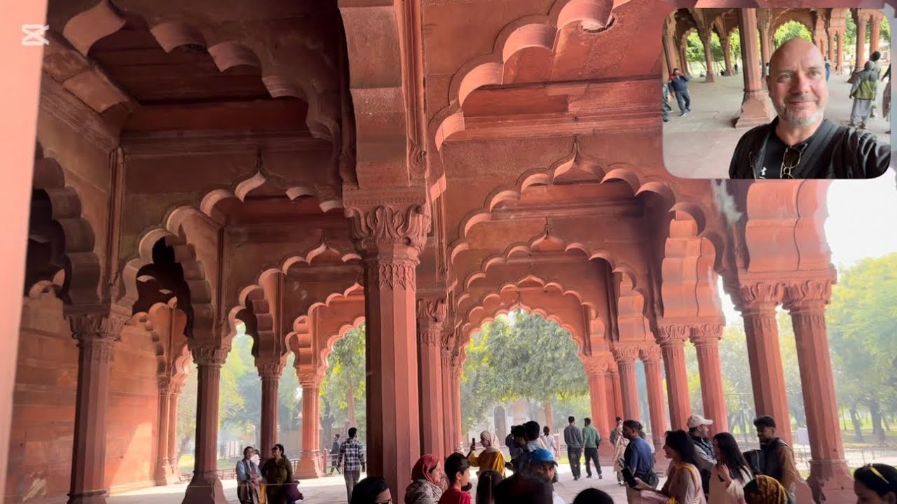 Delhi, India 🇮🇳 1/3: The beginning, and The Red Fort 😎