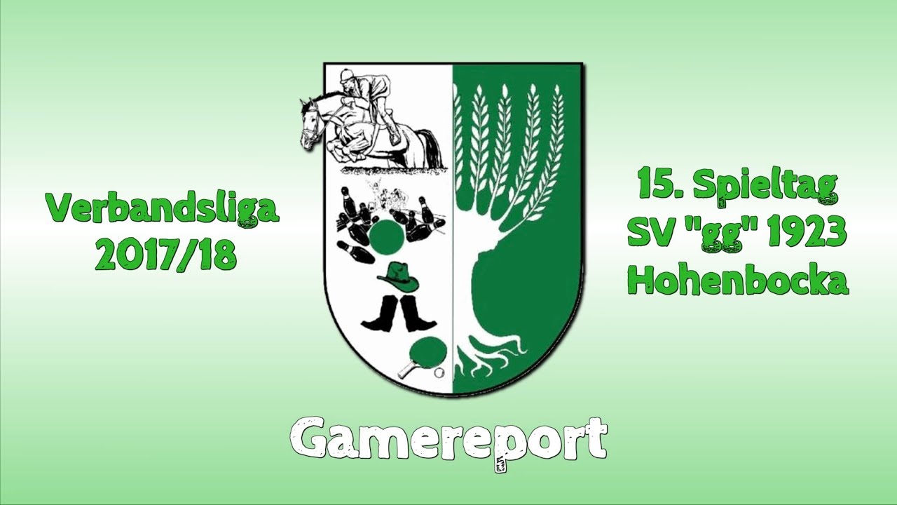 15. Spieltag VBL 2017/18: SG Zechin vs. SV 