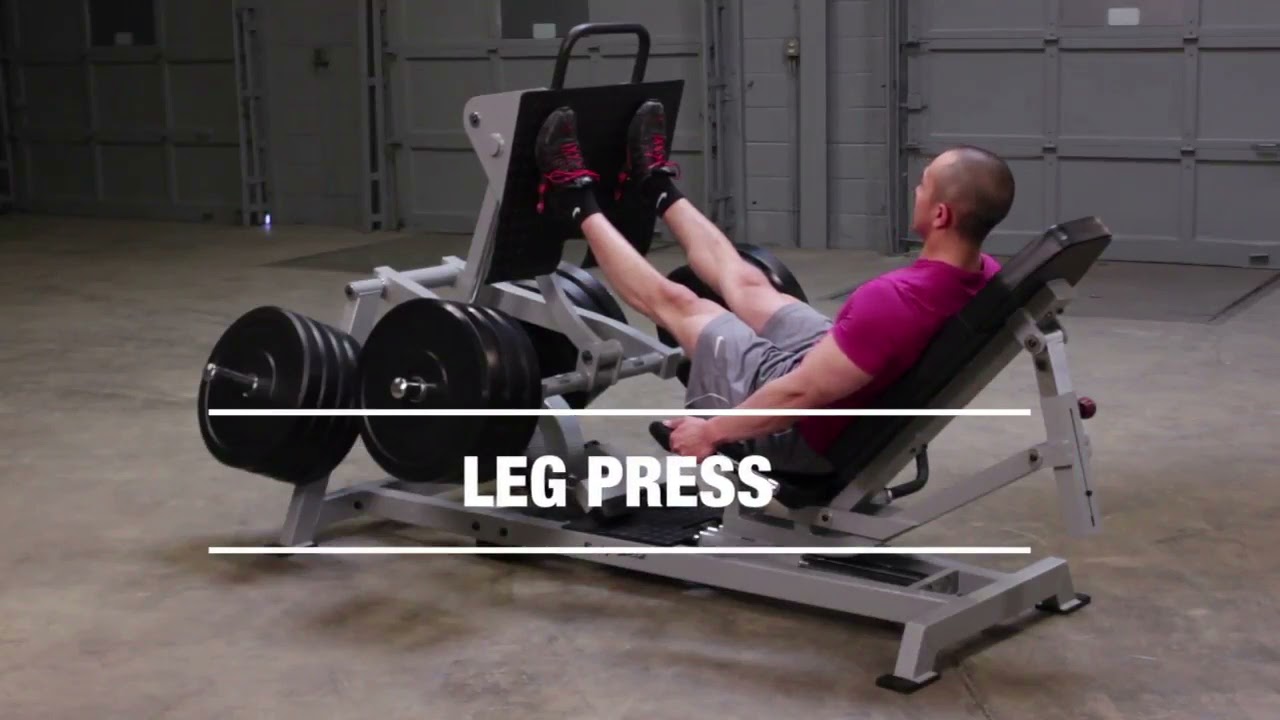 Body Solid LVLP Leverage Horizontal Leg Press | Fitness Direct