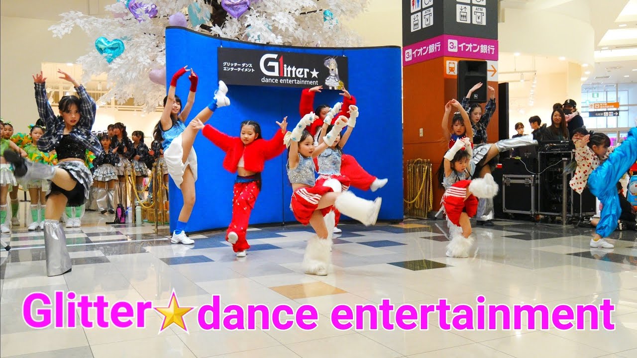 【チアガール.ダンス】⑥ Glitter★dance entertainment  イオンモール札幌発寒店 15時〜