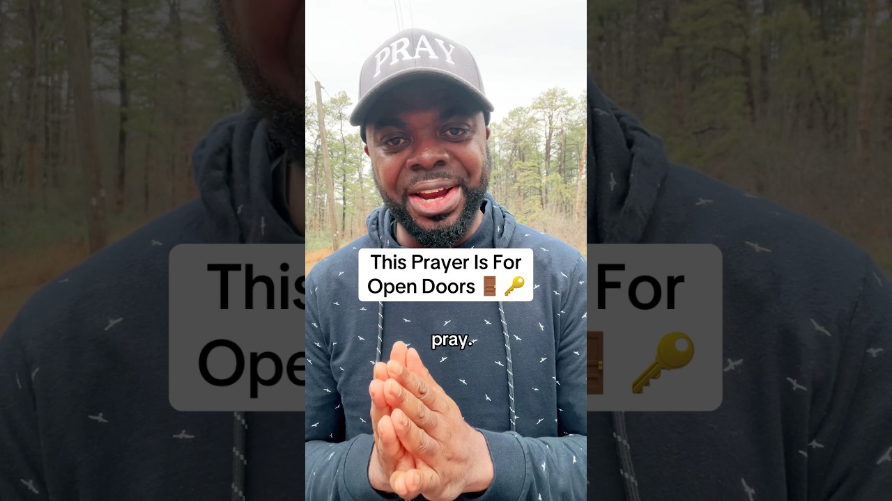 Молитва об открытых дверях &mdash; не пропустите это!