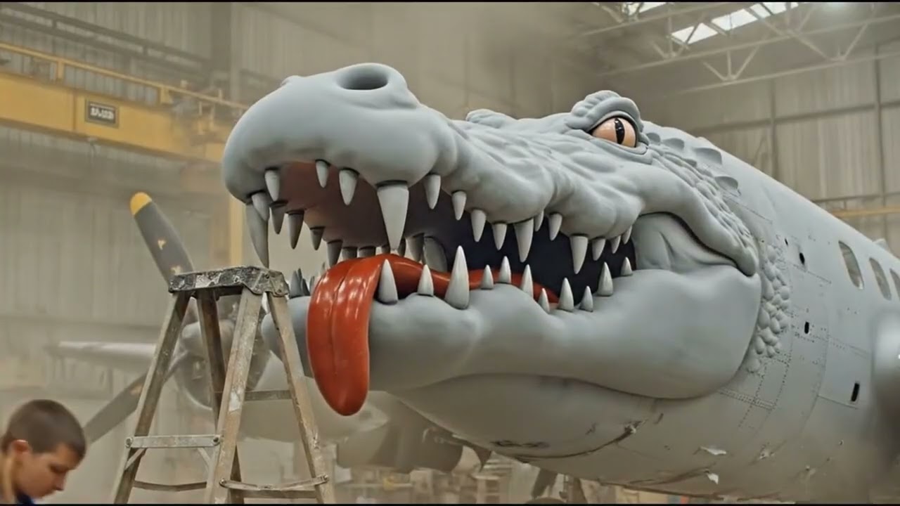 ASMR Restoration of the Crocodiro Bombordiro | Exciting Airplane Restoration