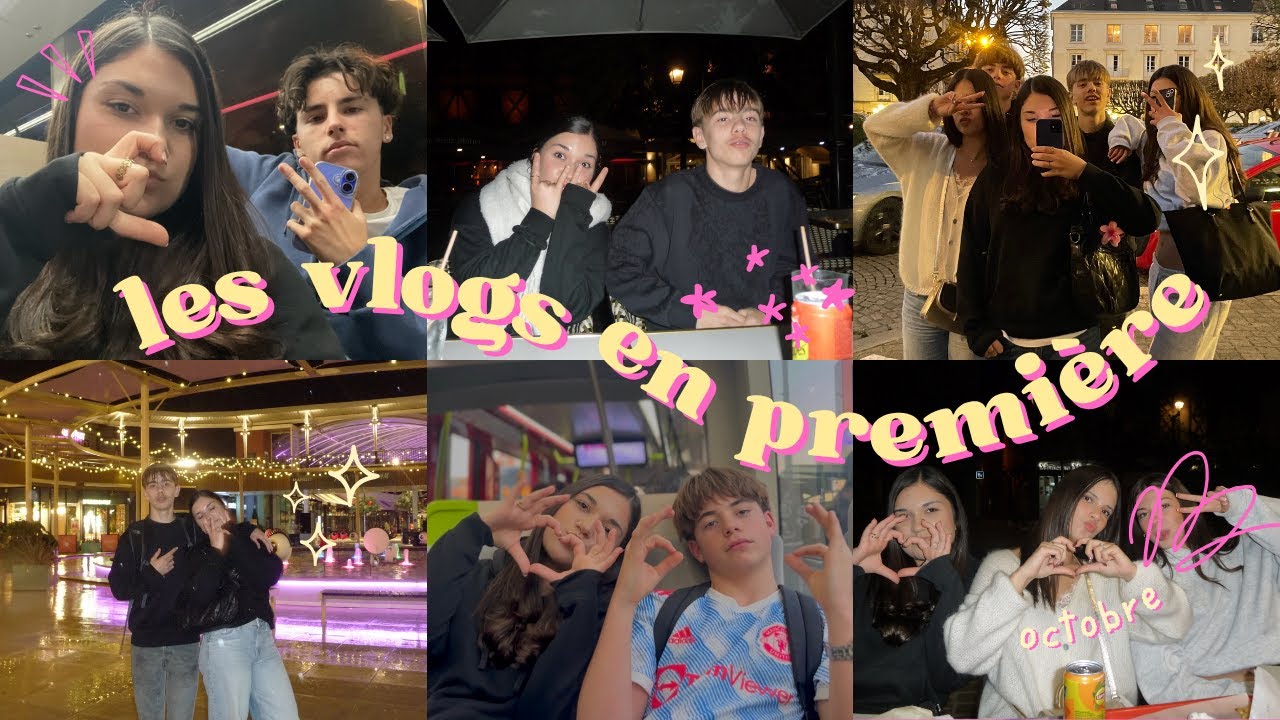 vlog au lycée #13 / Octobre en première
