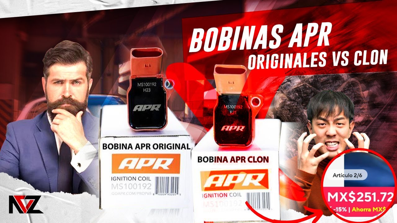 ¡CUIDADO! PODRIAN ESTARTE ESTAFANDO CON BOBINAS APR CHINAS☠️ ||TE MUESTRO LAS DIFERENCIAS 🔍