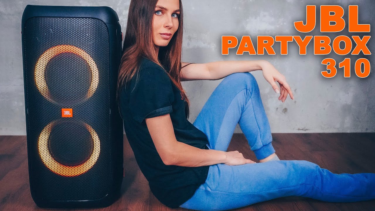 И это портативная колонка? Обзор на JBL Partybox 310