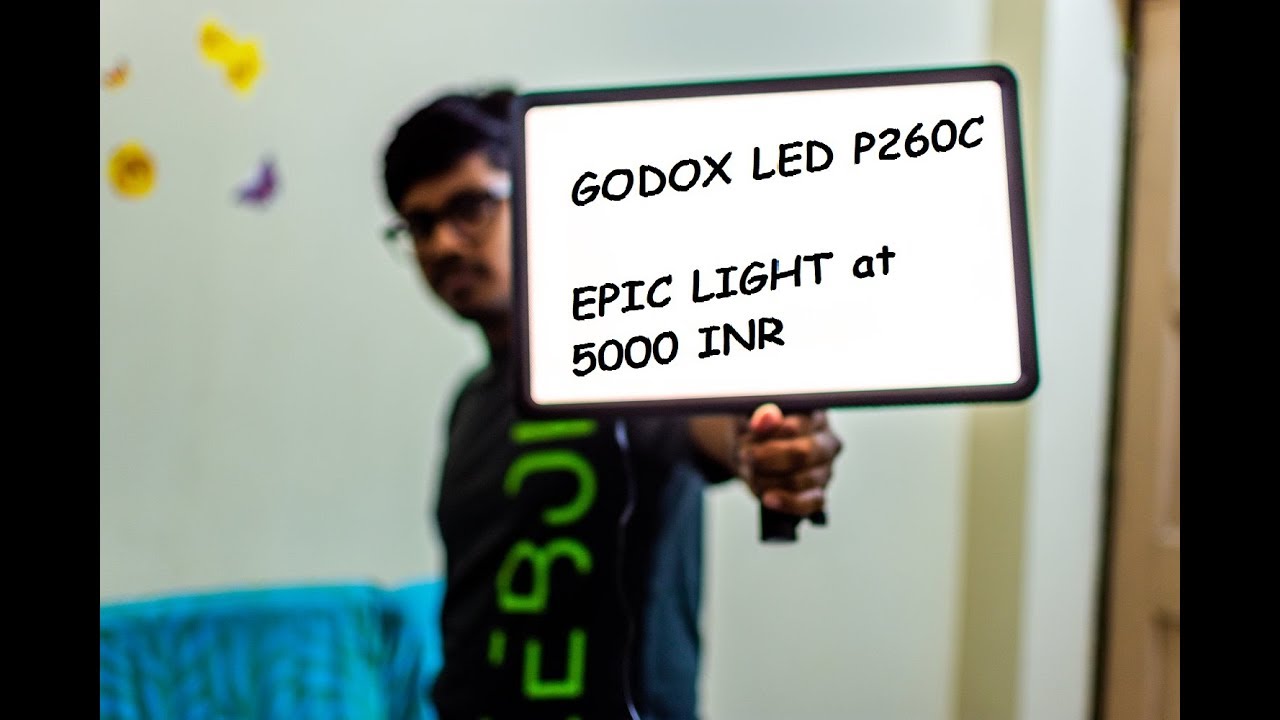 GODOX LED P260C - You must have this light for Photography