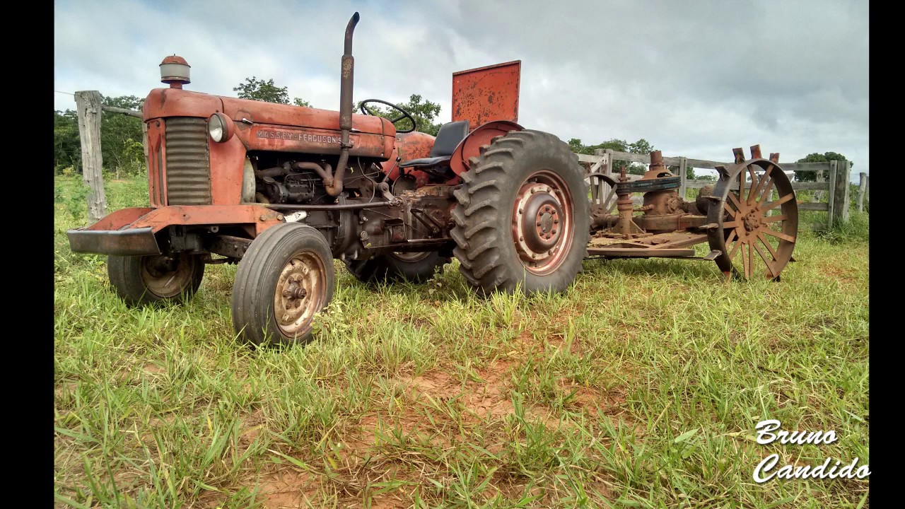 Roçando com MF 55x