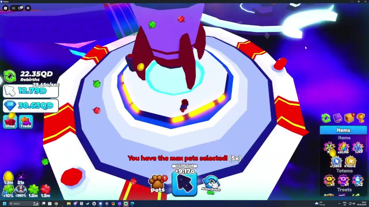 NEW EVENT EGG + CUTSCENE?! ADMIN ABUSE in Tap Simulator!