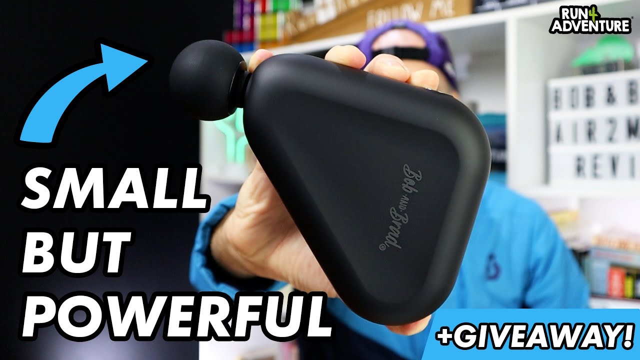 Bob and Brad Air 2 Mini Massage Gun REVIEW + GIVEAWAY | Best value massage guns | Run4Adventure