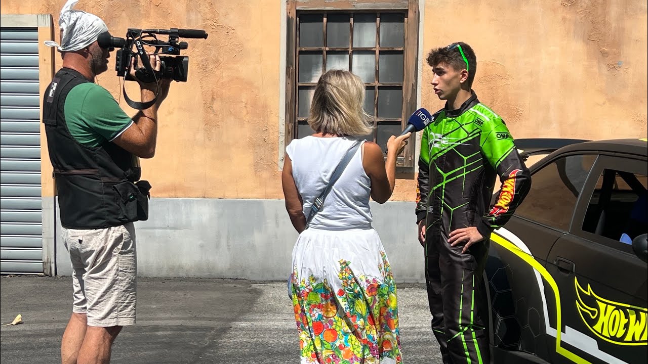 Intervista GTR RAI Emanuele brighi Mirabilandia stuntman show