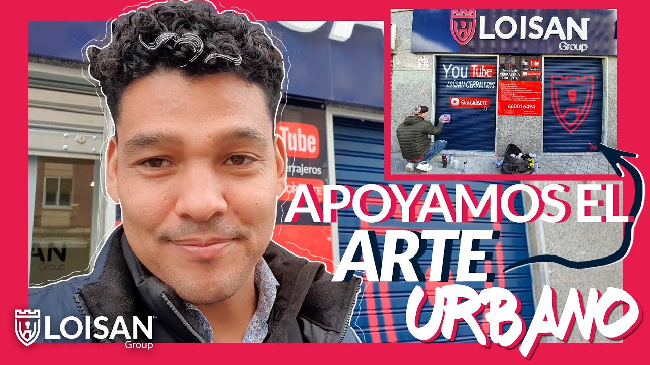🎨🎭&iexcl;&iexcl;EL ARTE URBANO SE HA TOMADO LOISAN!!🎨🔑🧰