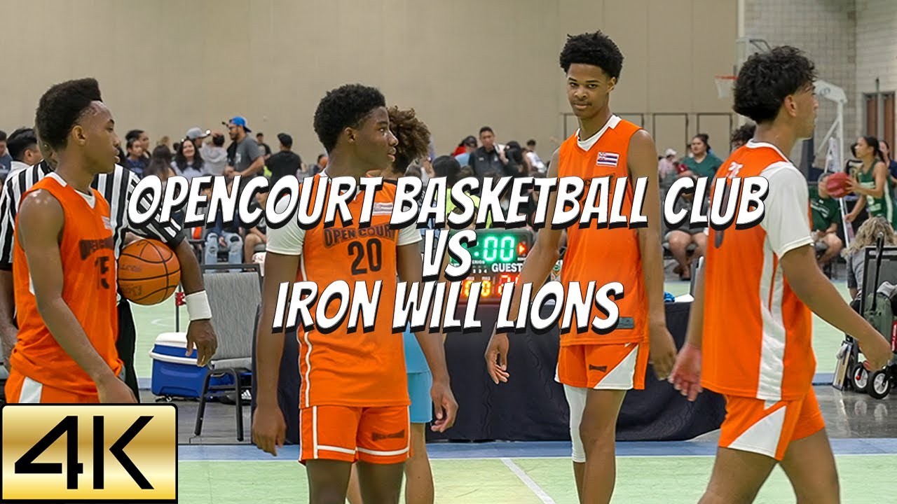 Opencourt Basketball Club vs Iron Will Lions | 2023 Jam On It Aloha Challenge | HawaiI