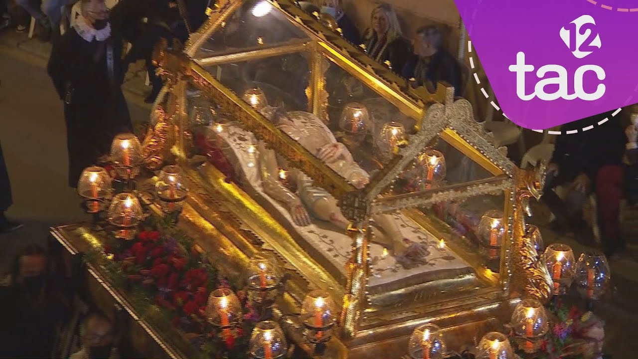 Processó del Sant Enterrament. Setmana Santa de Tarragona 2022