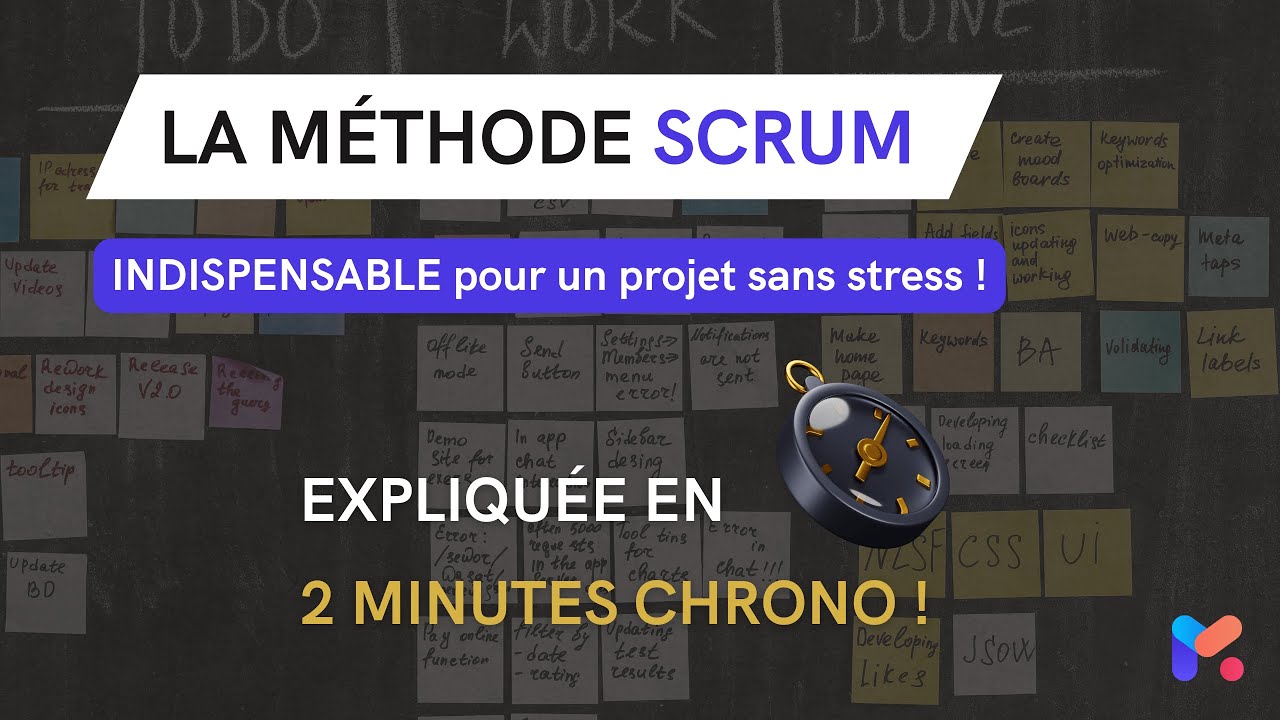 Méthode agile scrum expliquée en 2 Minutes ! 🚀