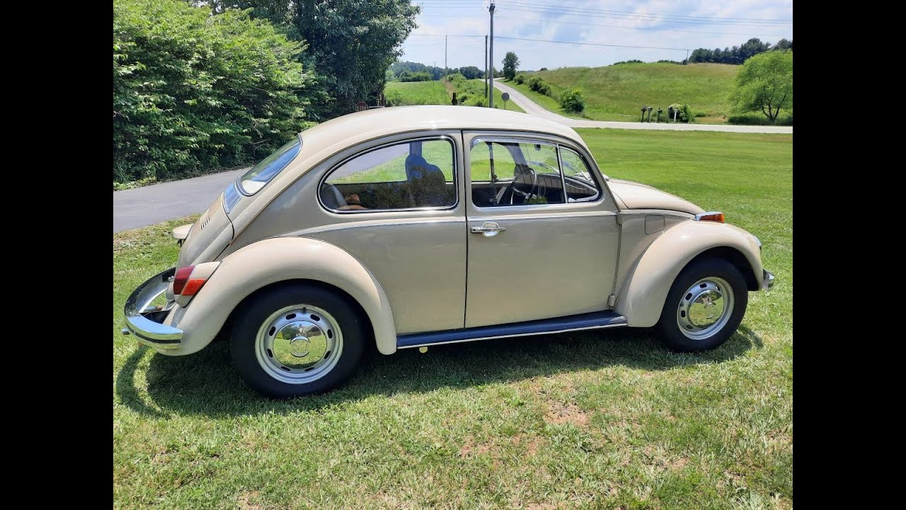 1970 VW standard beetle 107k mi. survivor in Savanah beige over saddle brown.
