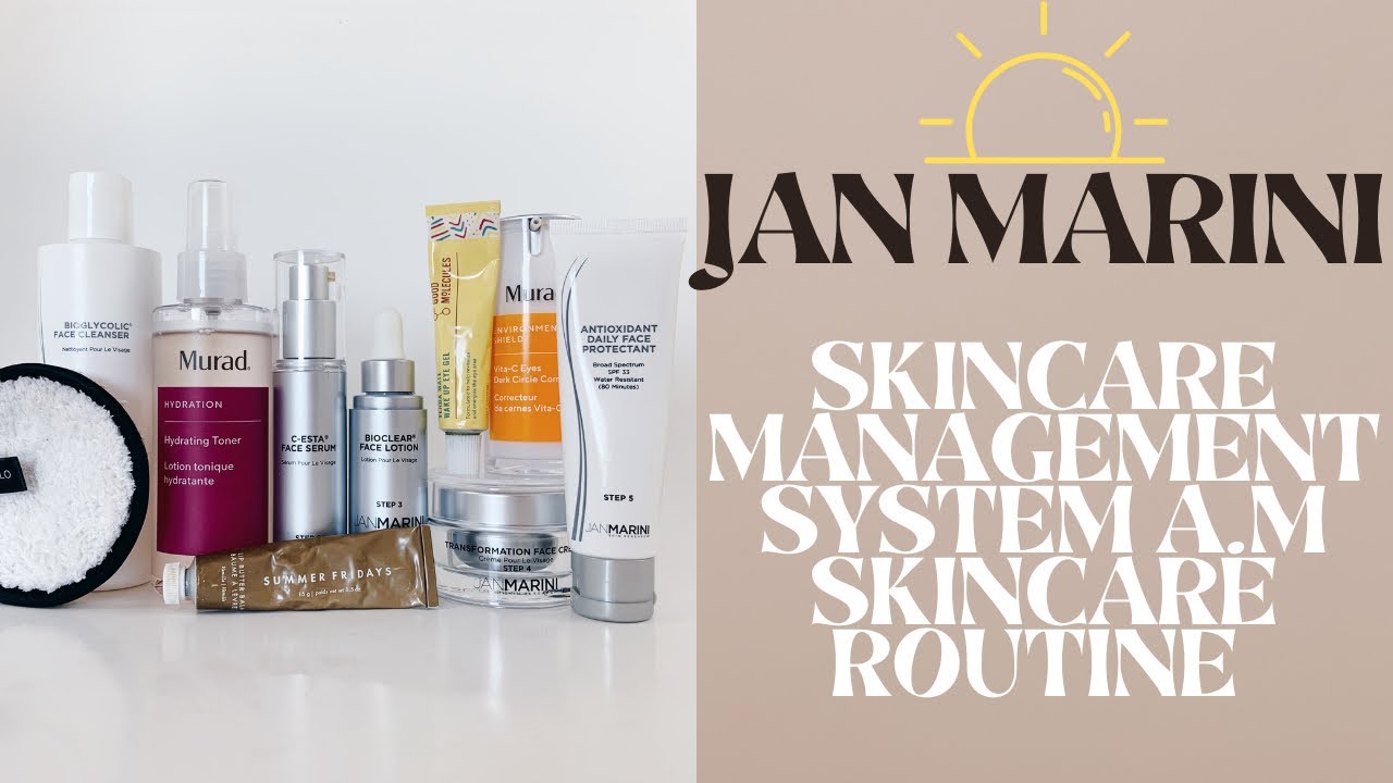 Jan Marini Skincare Management System AM Skincare Routine | Nadia Vega