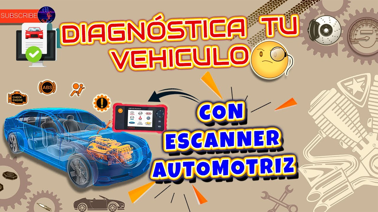 PROBANDO ESCANER LAUNCH CRP129 + SENSOR ABS