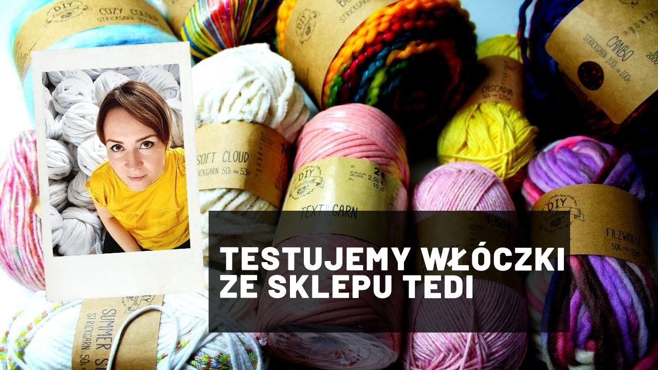 Plotka o... włóczkach ze sklepu Tedi - czy warto? Testujemy!
