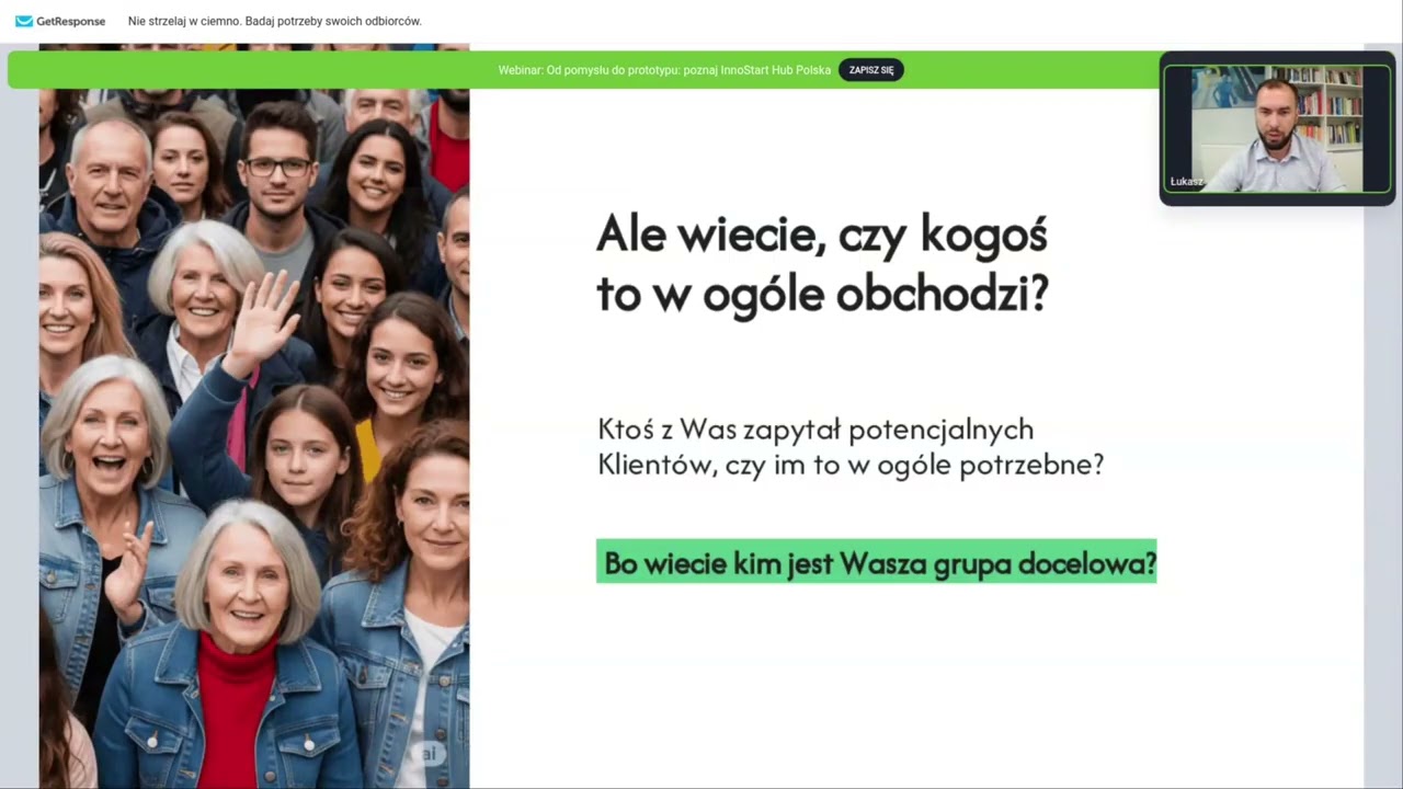 Webinar: Nie strzelaj w ciemno. Badaj potrzeby swoich odbiorców