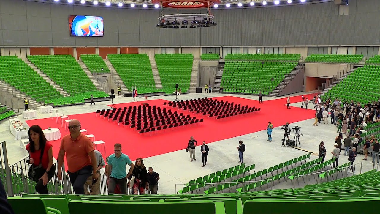 Presentata l'arena sportiva del nuovo Palasport