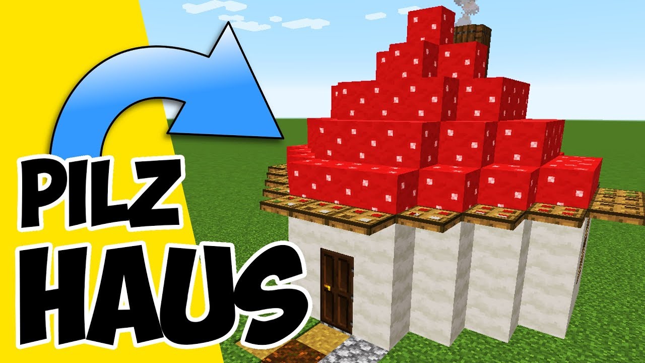 Wie baut man in Minecraft ein Pilzhaus | Minecraft Pilzhaus bauen deutsch