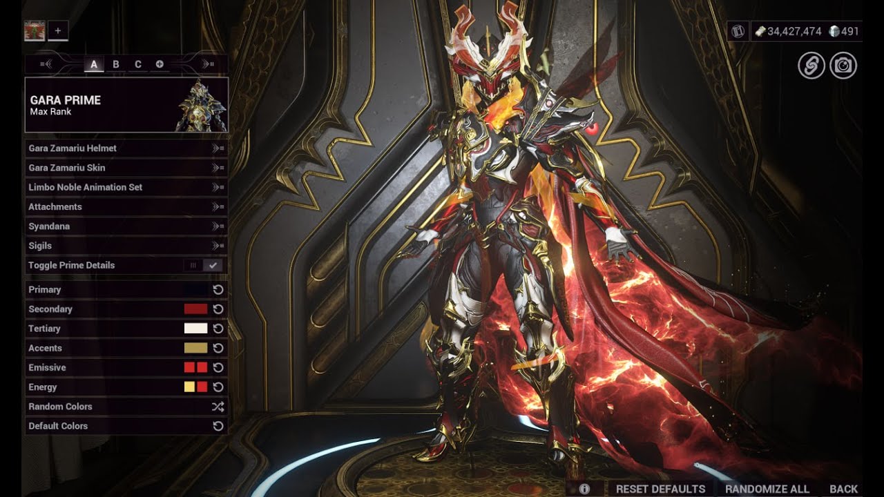 Warframe | Gara Build solo level 9999 Steel Path Void Cascade & Disruption