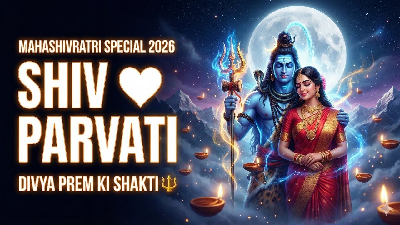 Mahashivratri Special 2026 | Shiv Shakti Ka Milan ❤️ | Lord Shiva and Mata Parvati Love Song | 