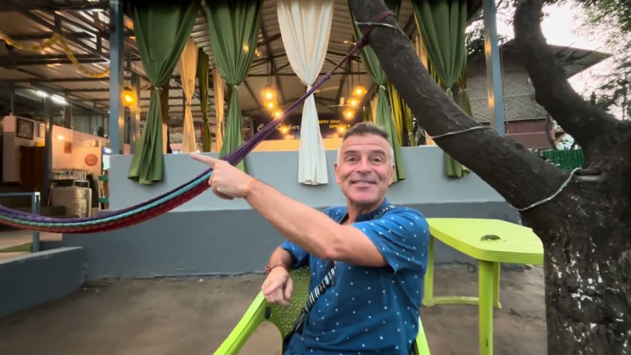 A yoga talking with William