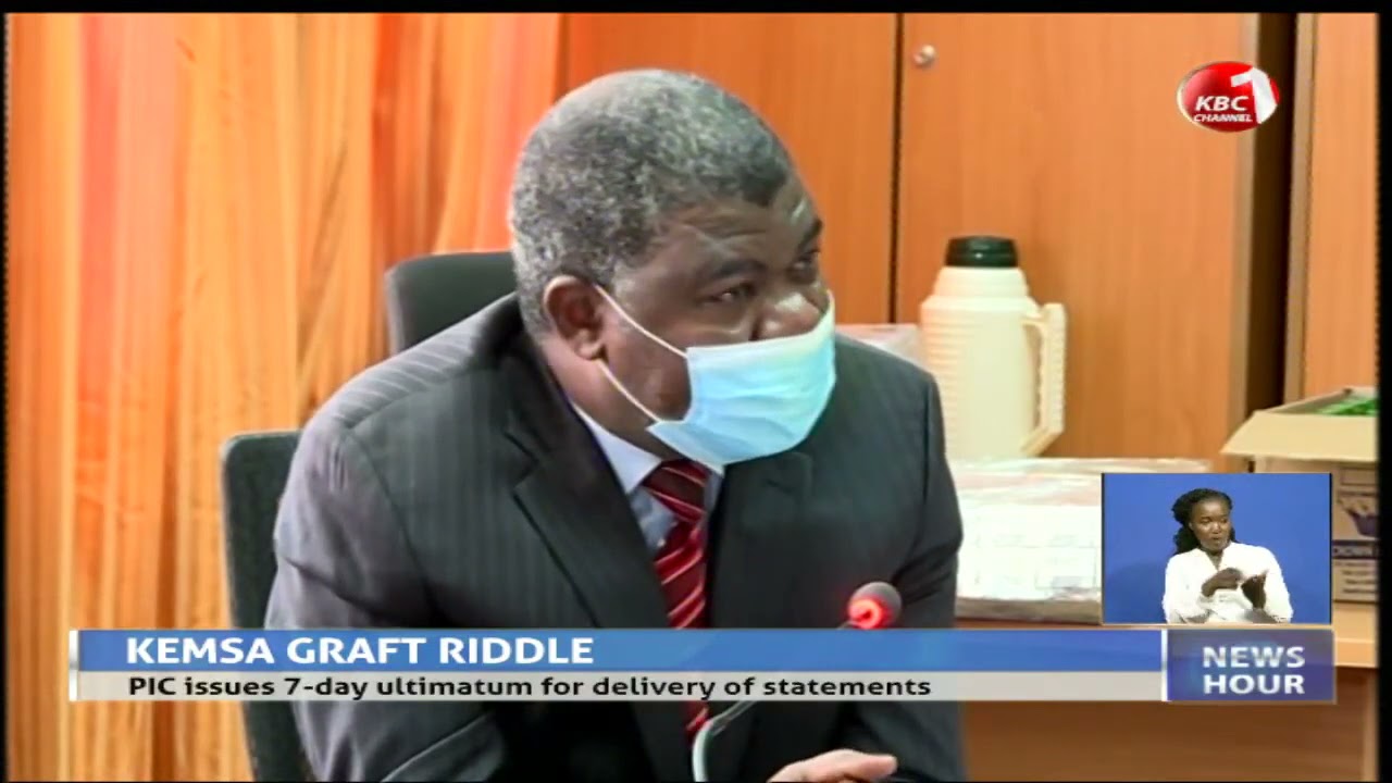 Management of Kenya Medical Supplies authority given an ultimatum of 7 days by PIC